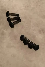 Matte Black Torx Screw Set For Benchmade Mini Griptilian Scale Screw 555 556 557