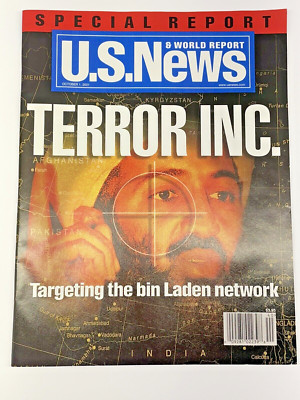 9/11 U.S. News & World Report Magazine October 1, 2001 Terror Inc Bin Laden