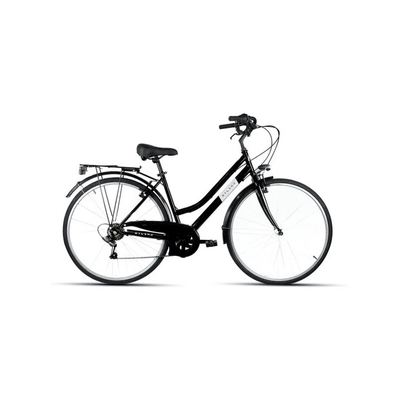 Bici de Paseo Dosso 28.1 28 7v Mujer Negro Talla M B10283000
