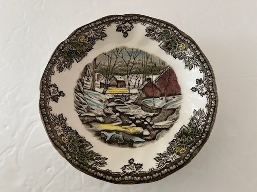 Johnson Brothers Vintage The Friendly Village The Ice House Teetasse Untertasse Set - Bild 2 von 9
