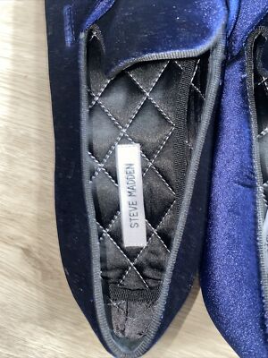 Steve Madden Loafers Size 13 Royal Blue Retail 349.99 In 