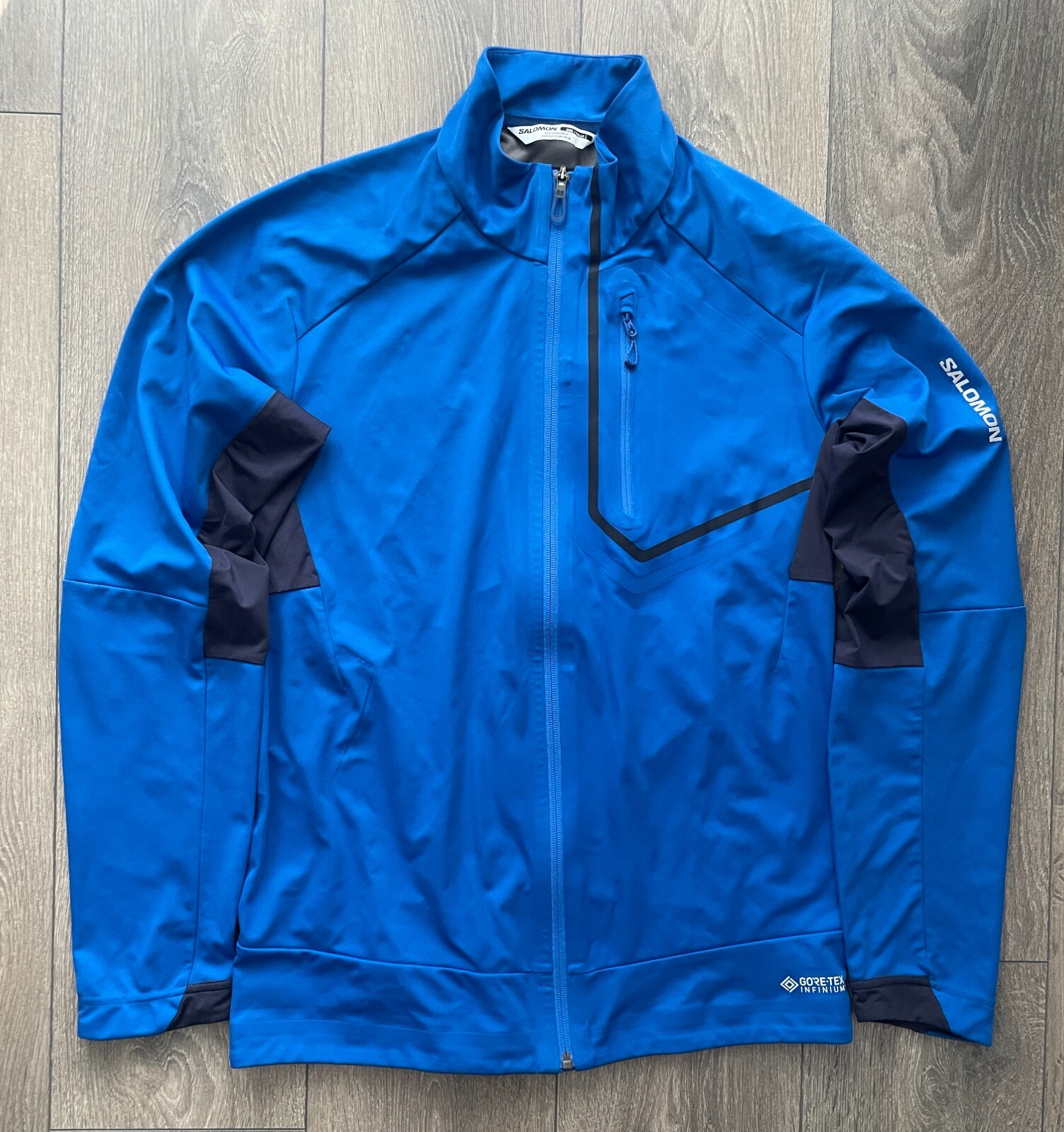 Giacca Salomon Uomo GORE TEX GTX Infinium Windstopper Pro Taglia L