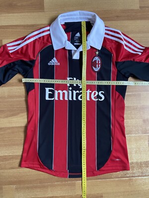 MILAN 2012 2013 HOME FOOTBALL SHIRT SOCCER JERSEY ADIDAS X23680 sz