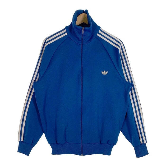 adidas 80's Track Jacket Blue Jersey Descente Size 6 Used | eBay adidas 80's Track Jacket Blue Jersey Descente Size 6 Used | eBay