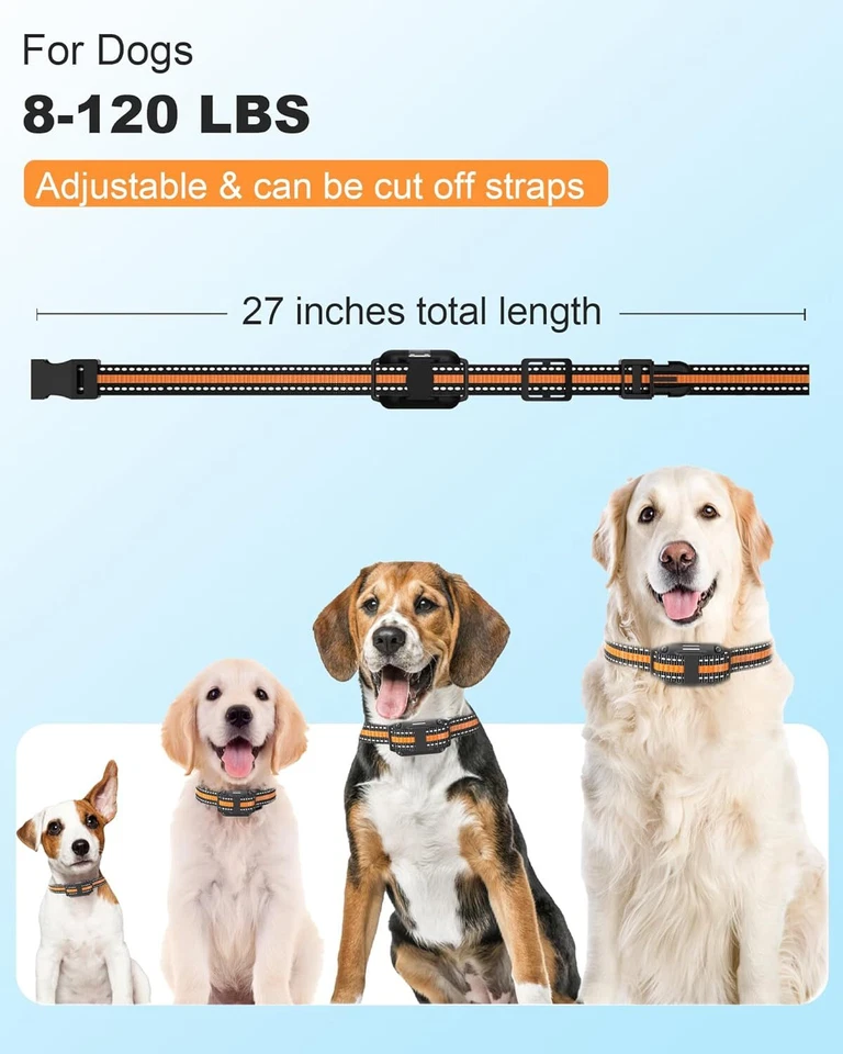 1000M Hund Ausbildung Stromschlag Erziehungshalsband Hunde Vibration Ton e-Shock - Bild 4 von 4