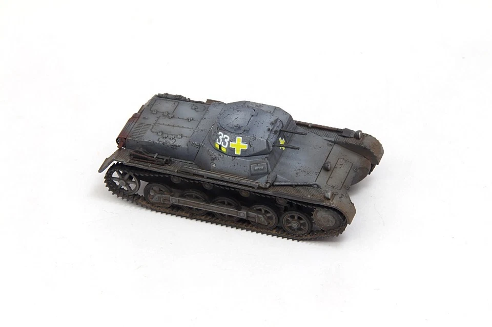 S-Model 1/72 WWII German Pz.Kpfw.ⅠAusf B 5th Armored Division Poland 1939#CP0064 - Image 2 of 4