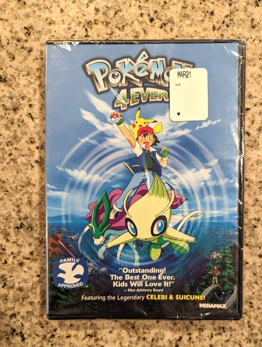 Pokemon Forever DVD 4Ever | ANIME | FAMILY | FANTASY Pickachu Sealed