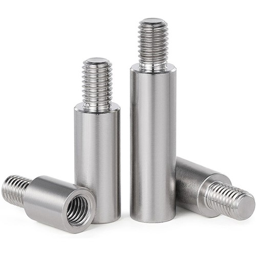 M6 Male-Female 303 Stainless Steel Round Column Standoff Spacer Threaded Pillar - Picture 9 of 12