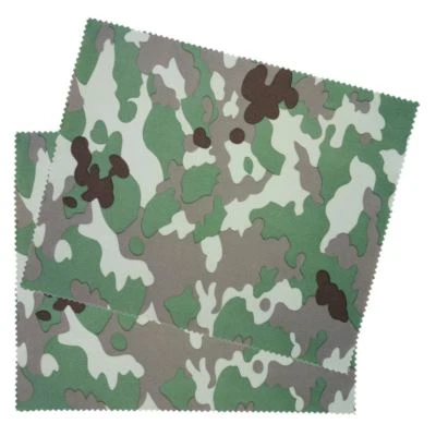GOOPTICIANS 2 PACK Green Camouflage Glasses Spectacle Lens Cleaning Microfiber Cloth