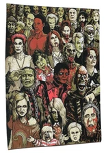 PAUL HANLEY HORROR ZOMBIE ART HALLOWEEN PRINT THEY’RE COMING TO GET YOU GRAFFITI