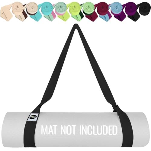 Adjustable 64-Inch Yoga Mat Strap in Blackberry & 30+ Colors – Durable Mat Holder Adjustable 64-Inch Yoga Mat Strap in Blackberry & 30+ Colors – Durable Mat Holder