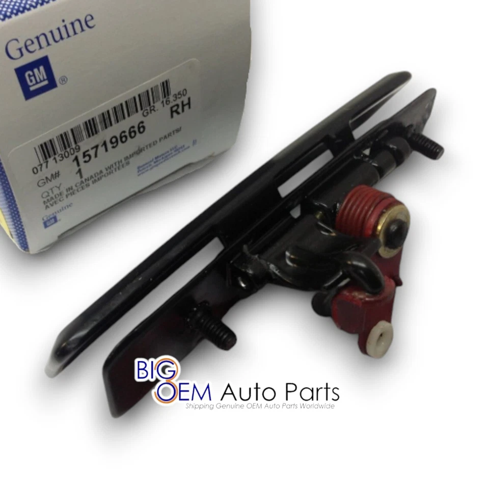 Chevrolet Astro GMC Safari 92-05 pasajero puerta delantera manija negra OEM 15719666 Foto 2 de 2