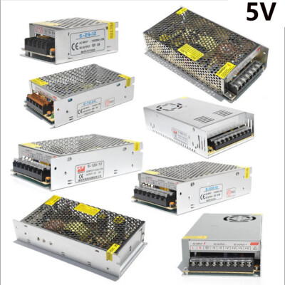 AC 110V To DC 5V 50W 350W Switch Power Supply Transformer Adapter For LED Strips