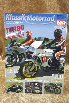 Klassik Motorrad 1/05 Kawasaki Z 750 Turbo Standart AS 500 Mondial 125 Sport