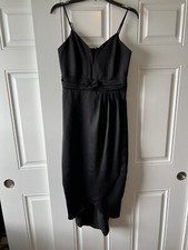 EXPRESS Dress spaghetti strap Black women's small knee length dress