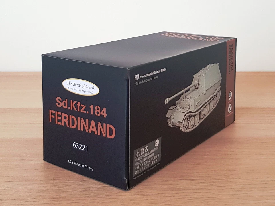 Dragon 1:72 63221 Sd.Kfz.184 Elefant German Army, Battle of Kursk, USSR, 1943 - Image 4 of 4