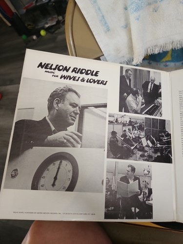 Nelson Riddle Music For Wives And Lovers Vinyl EXCELLENT - Picture 2 of 6