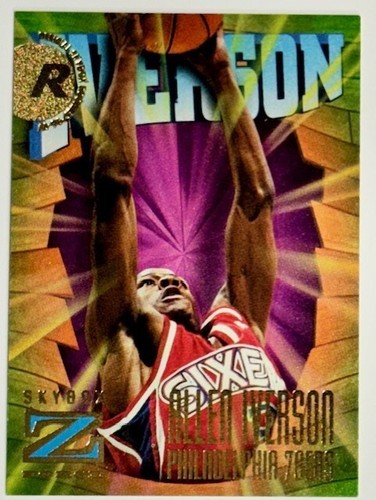 Allen Iverson 1996-97 Skybox Z Force Rookie #151 (RC) - 第 1/2 張圖片