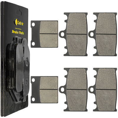 Ｍ＆M Front & Rear Brake Pads for Kawasaki ZX7 ZX-7 Ninja ZX750 1989 90