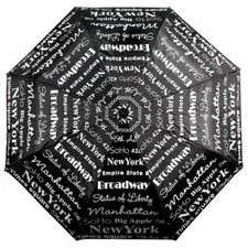 New York Text Umbrella