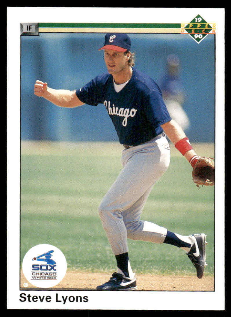 Steve Lyons 1990 Upper Deck #390