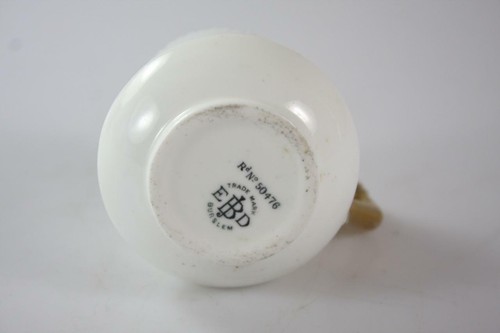 BURSLEM BONE CHINA DEMITASSE CUP AND SAUCER RN50476 made in England - Picture 9 of 9