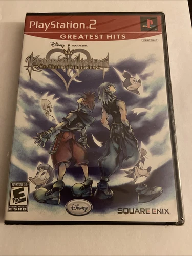 BRAND NEW Sealed Kingdom Hearts Re: Chain of Memories Greatest Hits PS2.