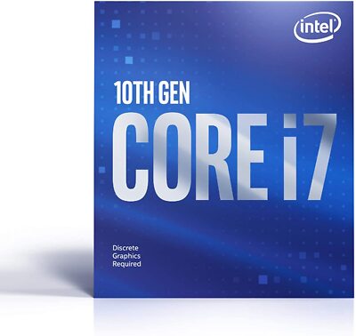Intel CPU 8 Cores up to 4.8 GHz LGA1200 65W Desktop Processor  BX8070110700F