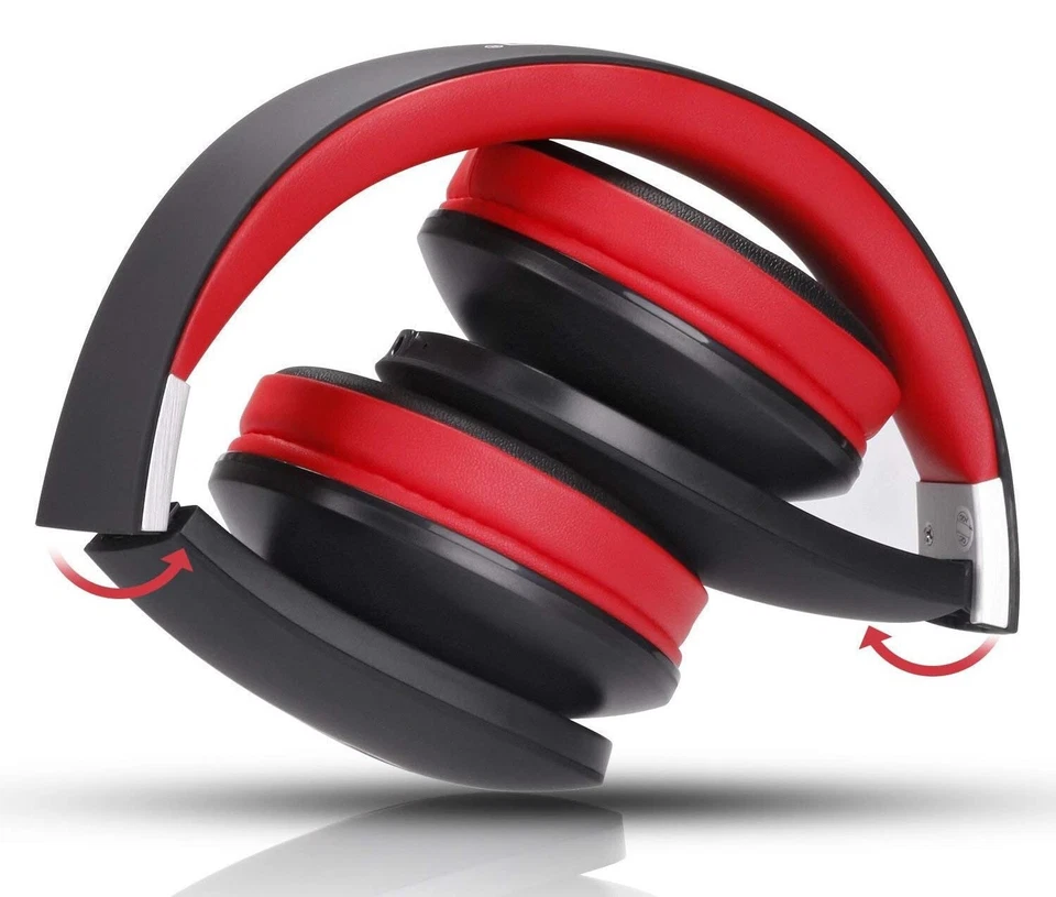 Ausdom AH2 Stereo Bass Foldable Wireless Wired Headphone w/ Microphone - Image 4 of 4