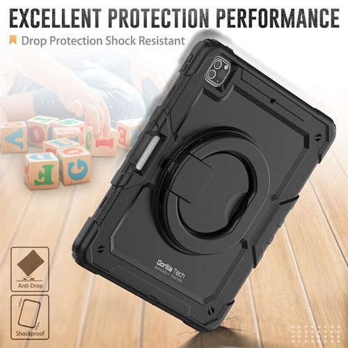 Case For iPad Pro 12.9 6th Gen 12.9 5th Gen 12.9 4th Gen Armour With Hand Strap - Picture 49 of 56