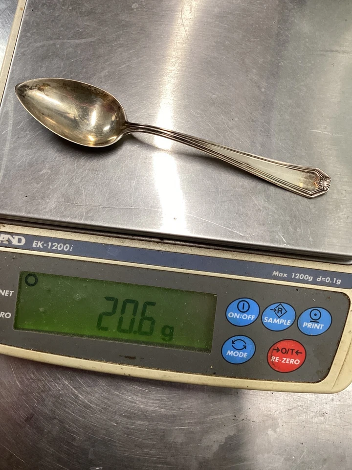 Vintage Sterling Silver Flatware Spoons 20.6 Gram - Imagem 3 de 4