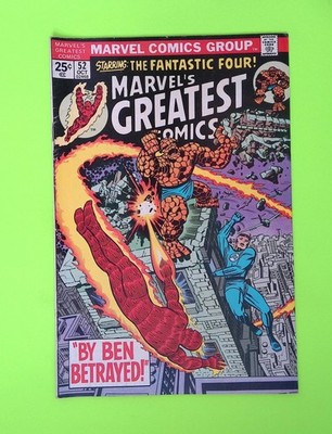 Marvel's Greatest Comics #52 1974 Marvel Comics 7.0 Comic Book X11-19