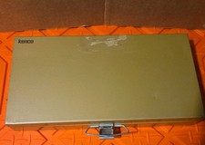 Kenco Metal USA 14" Tan 150 2x2 Photo Slide File Keeper Case Box