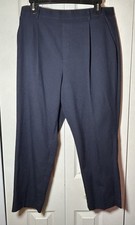Uniqlo Women's Dress Pants, Navy Blue, Size XL (Fits like US M)