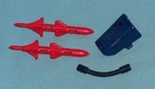 G.I. GI JOE gijoe FERRET WEAPONS PARTS LOT hose storage cover missiles FREE SHIP