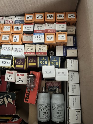 Röhren Konvolut Tubes Mixed Up NOS- Nib - NEW - Picture 6 of 13