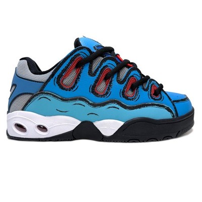 OSIRIS SCHUHE D3 OG BLAU BLAU CARTOON SNEAKER (UK 7 EUR 40,5)