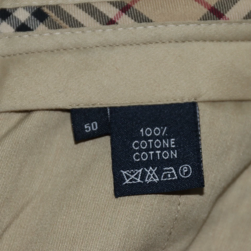 Pantalon Burberry Taille 50 Marron Vintage En Coton Velluto, Portefeuille - Photo 3/3