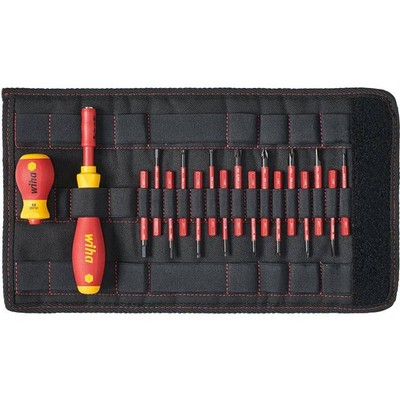 Wiha VDE Schraubendreher-Set 19teilig Schlitz, Kreuzschlitz Phillips, Pozidriv,