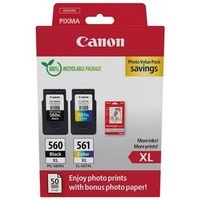Canon Patrone Canon PG-560XL+CL-561XL +50X10X15Cm Fotopapier