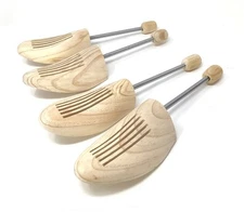 Solid Pine Shoe Trees - 2 Pack (Large)