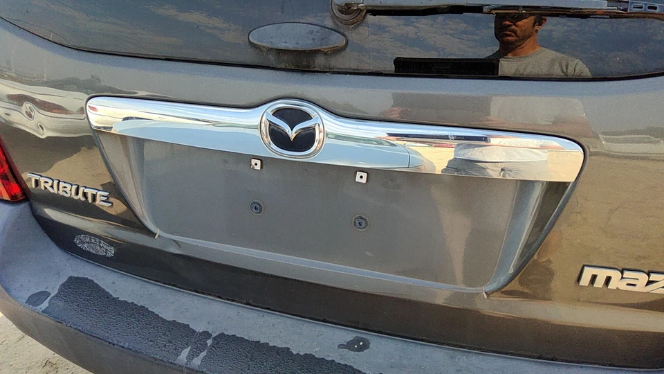 Mazda Tribute 2003-2006 moldura de matrícula panel envolvente acabado de maletero trasero OEM Foto 3 de 4