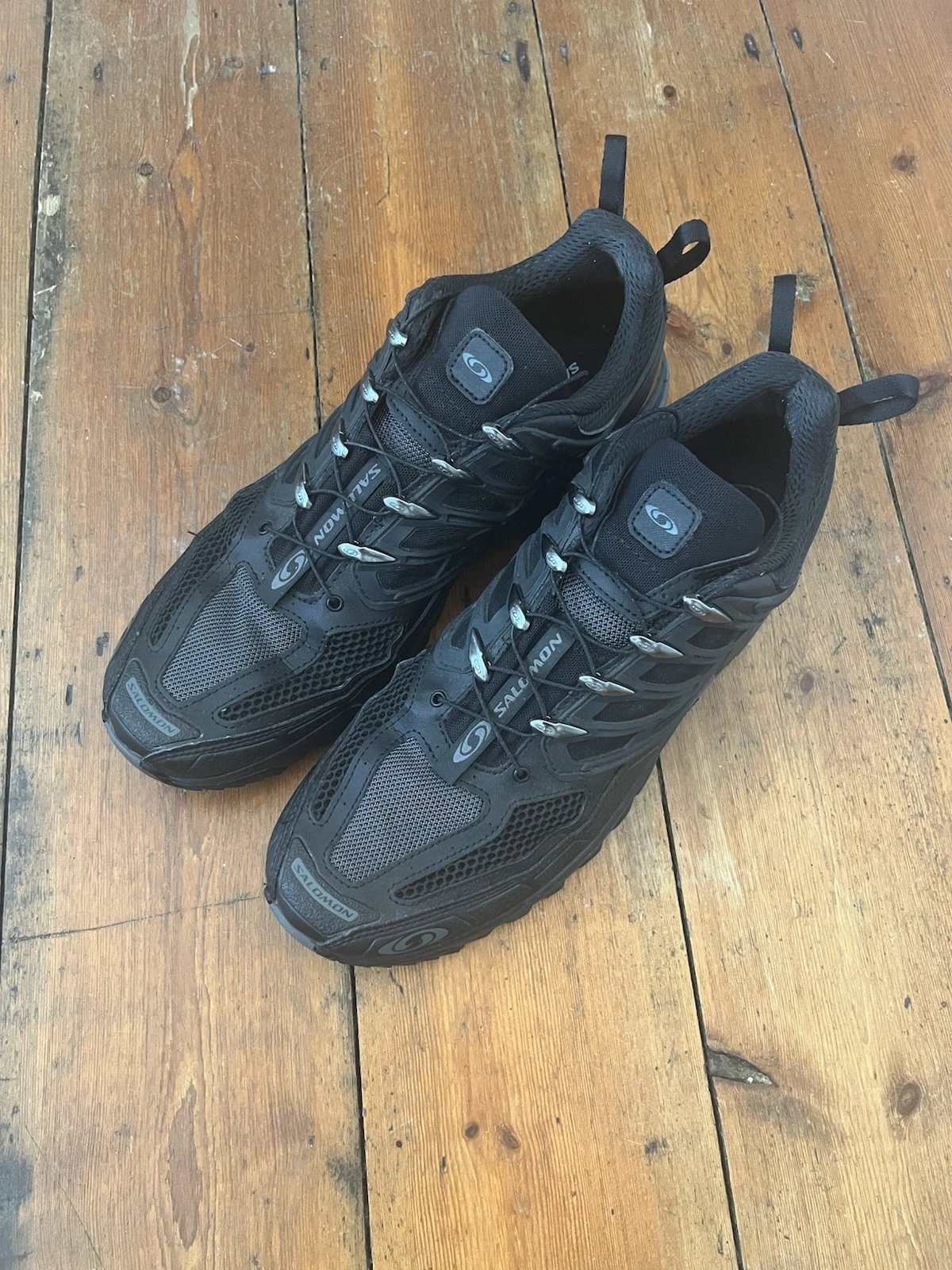 SALOMON ACS Pro Advanced nero e asfalto (UK 11.5 EU 46 2 3)