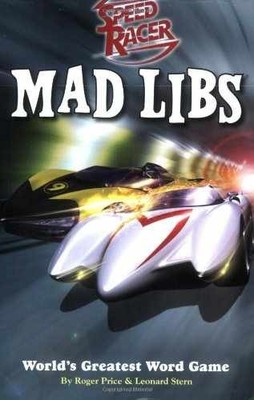 Speed Racer Mad Libs - Paperback, by Price Roger; Stern Leonard - Very Good
