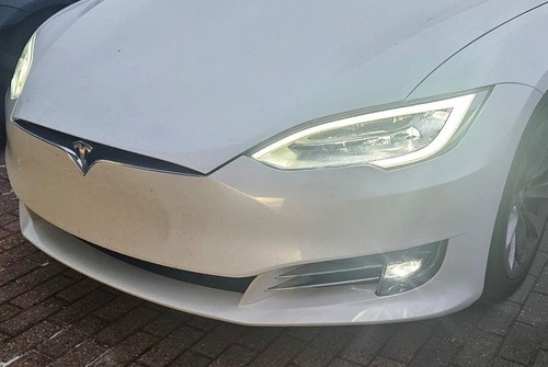 Tesla Model S Facelift 2016-2021 Scheinwerfer Set RHD OEM mit UPGRADED DRL LED - Bild 9 von 9