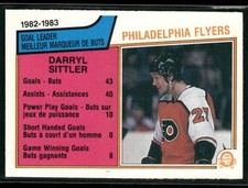 1983-84 O-Pee-Chee Darryl Sittler #257 Philadelphia Flyers