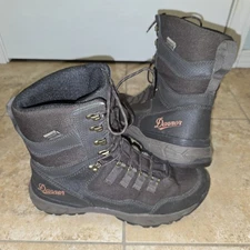 Danner Vital 8" Boots Mens 9 D Brown Waterproof Hunting Hiking Work Shoes 41550