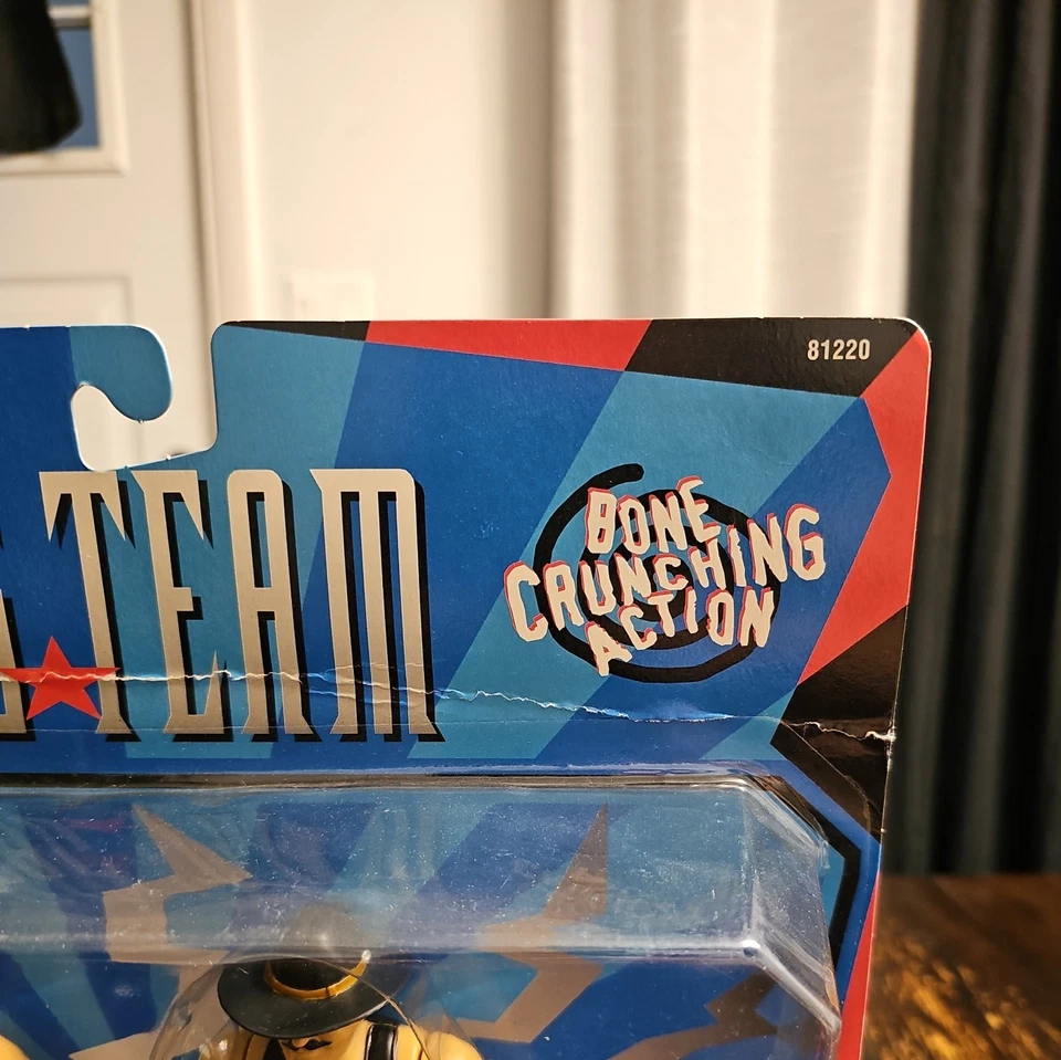 WWF новый BLACKJACKS Windham Bradshaw 1997 JAKKS TAG TEAM серия 1 поврежденная упаковка - Изображение 3 из 4