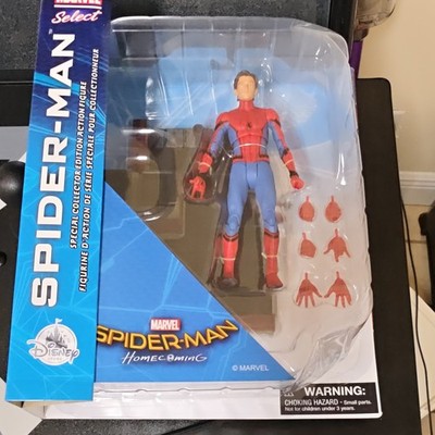 Diamond Select Marvel Select Spider-Man Homecoming Figure Hands & Base