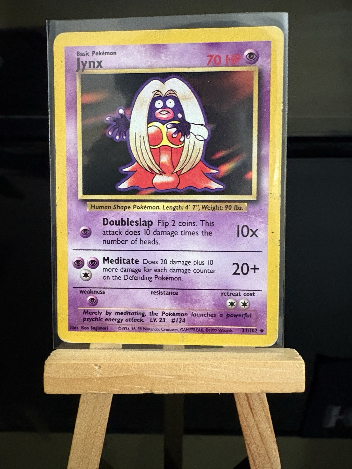 JYNX - 31/102 Base Set MP WotC 1999 - Regular Uncommon - Pokémon TCG Card